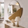 Hanah Home Espejo Ecológico Flotal-E Crescent - Bronce